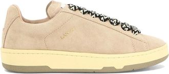 Lanvin Lite Curb Sneakers - Dames - Sneakers - Roze - 38 EU - Leer - Schoenen