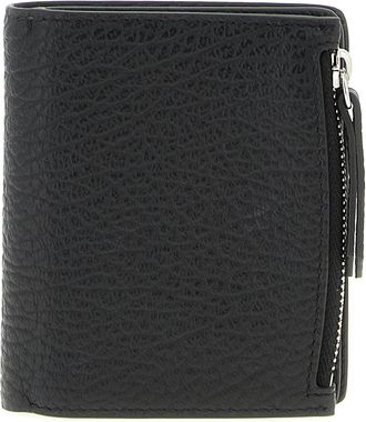 Maison Margiela Unisex Black Calfskin Cardholder Accessory