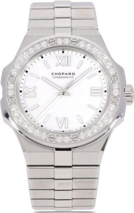 Chopard 2023 unworn Alpine Eagle 36mm - unisex - Sapphire Crystal/Mother of Pearl/stainless steel - One Size - White