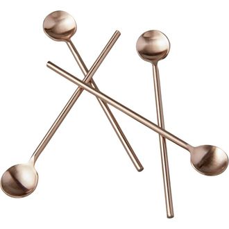 Be Home Thin Spoons - Set of 4 in Rose at Nordstrom