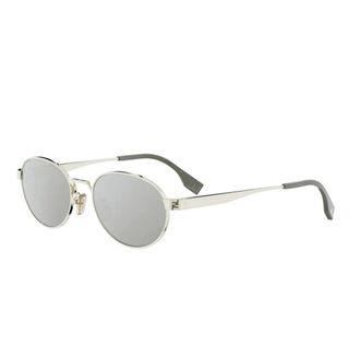 Fendi Sunglasses, unisex, Yellow, Size: 55 MM Sky Sunglasses