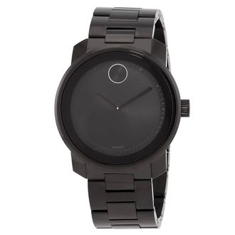 Movado BOLD Trend Quartz Black Dial Mens Watch 3600467