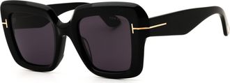 Tom Ford FT1157-F 01A Shiny Black/Smoke