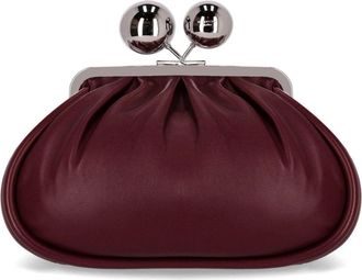Max Mara Pasticcino Milvanew Clutch - Dames - Clutches - Rood - ONE Size - Polyester - Tassen