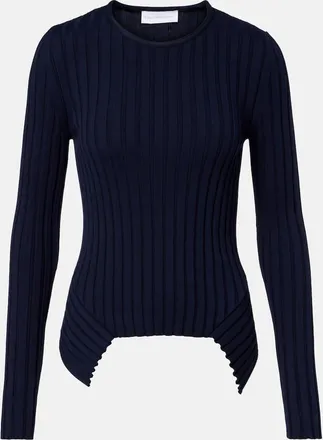 Stella McCartney Pullover in cotone a coste