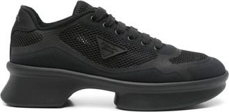 Prada Nylon and Mesh Sneakers - Shoes - Mujer - Negro - 40 EU