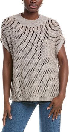 Eileen Fisher Eileen Fisher Mock Neck Wool Square Sweater