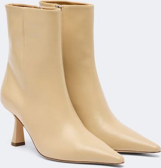 Aeyde Vivi leather ankle boots