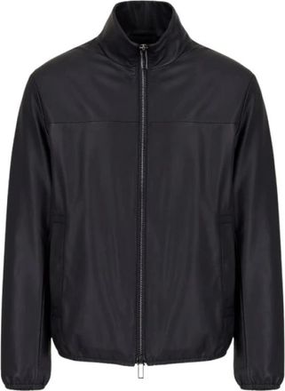 Emporio Armani Heren, Jassen, Blauw, Maat: M