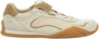 Fendi Wave Pulse Sneaker - Dames - Sneakers - Veelkleurig - 36 1/2 EU - Leer - Schoenen