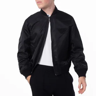 Emporio Armani Stoned Logo Design Blouson Jacket, Brand Size 52 (US Size 42)