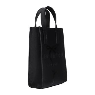 Ted Baker Janncon Strik Detail Mini Icon Tote Bag - Dames - Tassen - Zwart - Maat: ONE Size Poliester