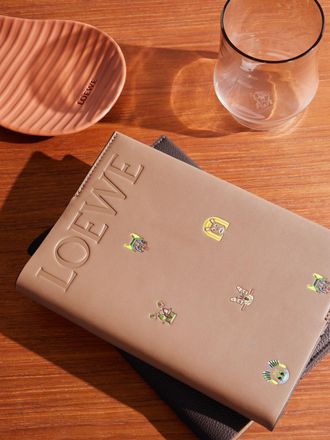 Loewe x Louis Wain Leather Notebook