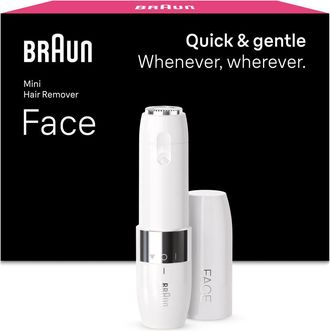 Braun Mini Depilador Facial Braun Fs1000 Blanco Con Smartlight Y Sistema Rotativo