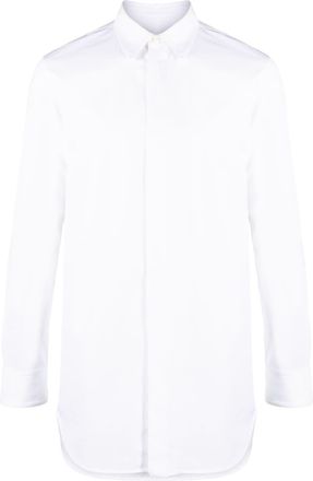 Jil Sander long-sleeve cotton shirt - men - Cotton - 42 - White