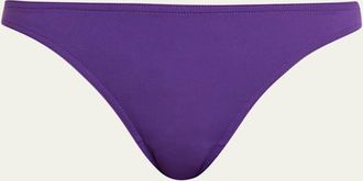 Eres Fripon Solid Low-Rise Hipster Bikini Bottoms