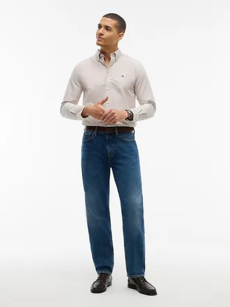Tommy Hilfiger Mens Relaxed Tapered Jean - Dark Wash - 29W x 30L