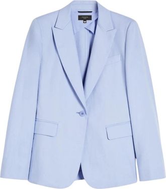 Max Mara Quito Blazer - Dames - Blazers - Blauw - 2XL - Jassen