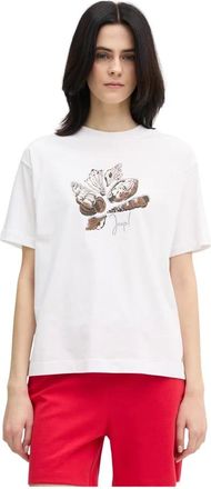 Joop Tops, Dames, Wit, S, Katoen, T-shirt Trist