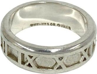 Tiffany & Co. Silver Silver 925 Band Ring (Pre-Owned)