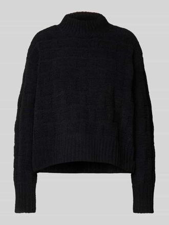 Vero Moda Pullover mit Stehkragen Modell ISA in Black, Gr&ouml;&szlig;e XS