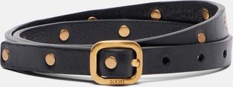 Loewe Studded leather belt