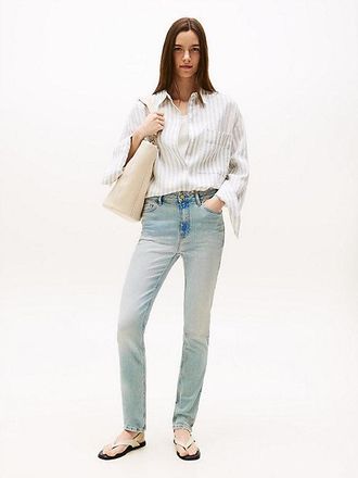 Tommy Hilfiger Mid Rise Slim Whiskered Jeans