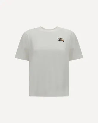 Burberry Knight Check cotton T-shirt Female M