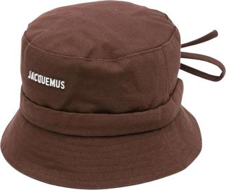 Jacquemus Dames, Accessoires, Bruin, Maat: 56 CM Katoen