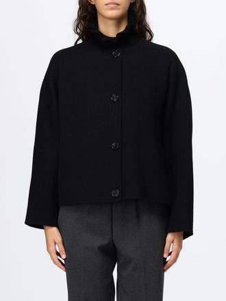 Max Mara S Max Mara Kate Short Pure Wool Coat with Sash Collar