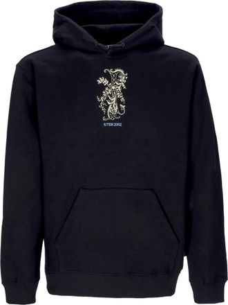 Iuter Zwarte hoodie met kangoeroezak - Heren - Hoodies - Zwart - XS - Katoen - Hoodies & sweatvesten