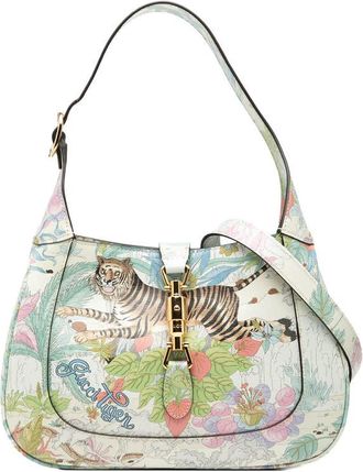 Gucci Pre-owned Gucci Small Calfskin Tiger Jackie 1961 Crossbody Ladies 636709 520981
