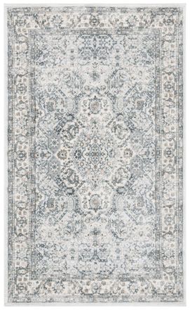 Safavieh Alfombra gris oscuro/crema 122 x 183 cm