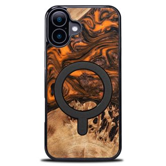 OEM Funda Bewood Unique Para Iphone 16 Plus - Naranja Con Magsafe