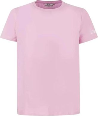 GCDS Essential T-Shirt - Heren - T-shirts - Roze - M - Katoen - Tops