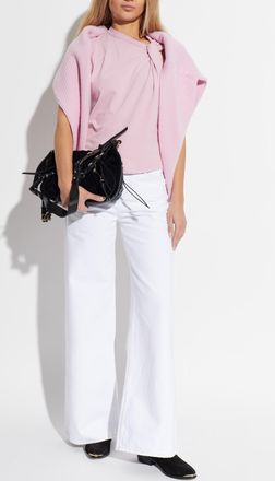 Isabel Marant Nayda Top, Womens, Pink