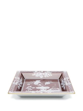 Ginori 1735 Vassoio a fiori (24,5cm x 24,5cm) - Marrone