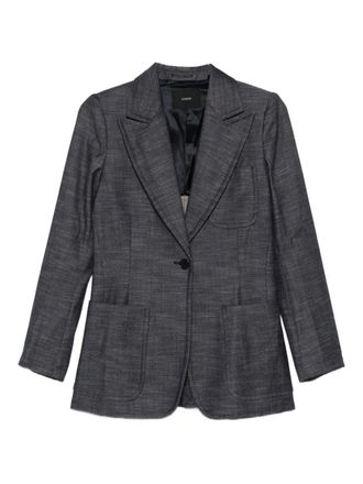 Joseph patch-pocket single-breasted blazer - Grey
