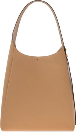 Tory Burch Schoudertas Romy - Dames - Schoudertassen - Bruin - ONE Size - Leer - Tassen