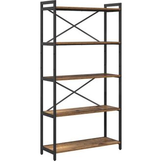 vidaXL Estantería Madera vieja 80 x 30 x 153 cm Madera contrachapada Vidaxl