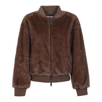 P.A.R.O.S.H. Mujer, Chaquetas, Marrón, Talla: M