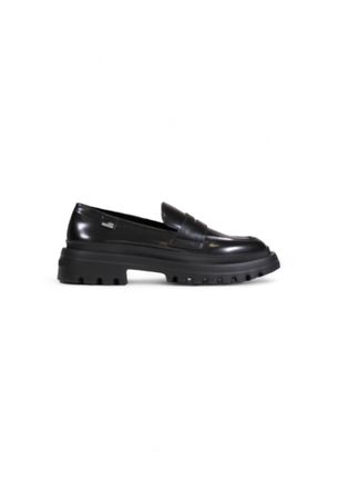 Love Moschino Platform Pennyloafers Met Dikke Zool
