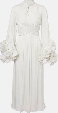 Costarellos Abito midi con volant