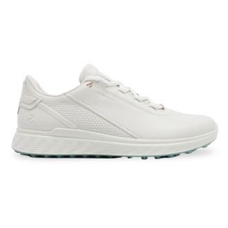 Ecco Ecco Golf S-Casual Leather Womens Fashion Trainers - White - Size:UK 6.5-7