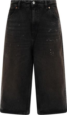 Our Legacy Capri Cut Relaxed Long Denim Shorts