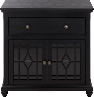 SEI Furniture Sei Ben 2-Door 1-Drawer Cabinet