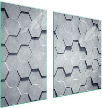 OEM Placa Protectora De Vidrio Para Estufa 90x52 Patr&oacute;n