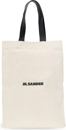 Jil Sander Shopper Bag - Dames - Shoppers - Beige - ONE Size - Katoen - Tassen