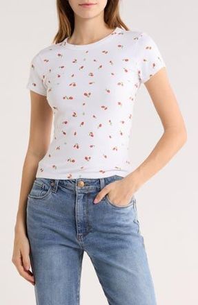 Abound Short Sleeve Baby T-Shirt in Red Frances Fruit at Nordstrom Rack, Size X-Large
