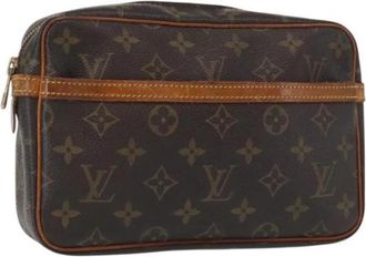 Louis Vuitton Pre-owned Vintage Clutch - Dames - Vintage Clutch - Bruin - ONE Size - Vintage